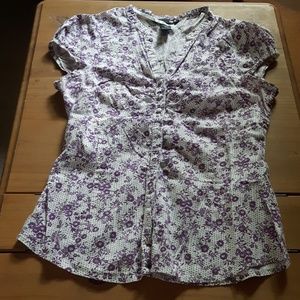 H&M Flowery Blouse
